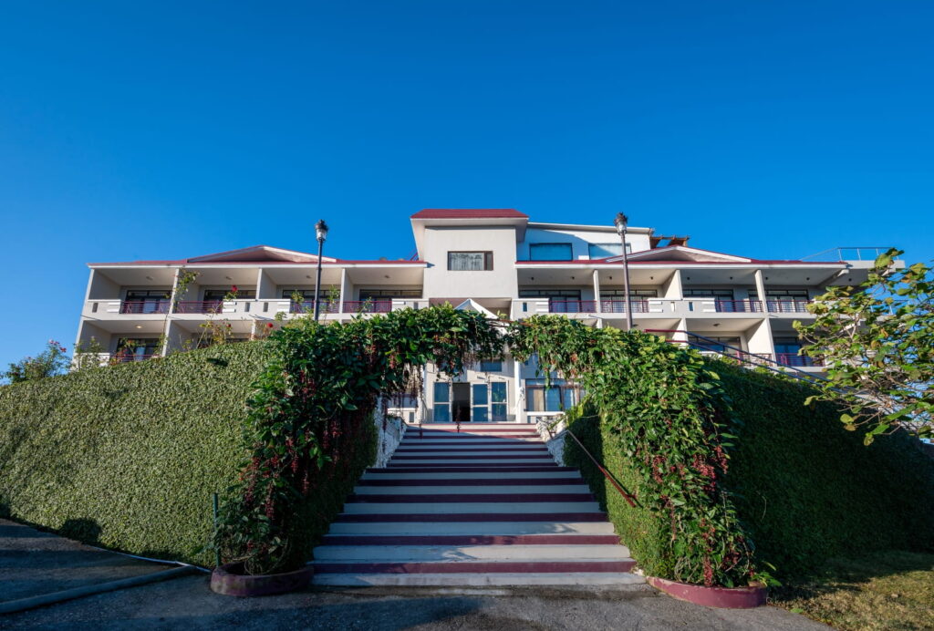 Revathi Resorts Building from front camera shot