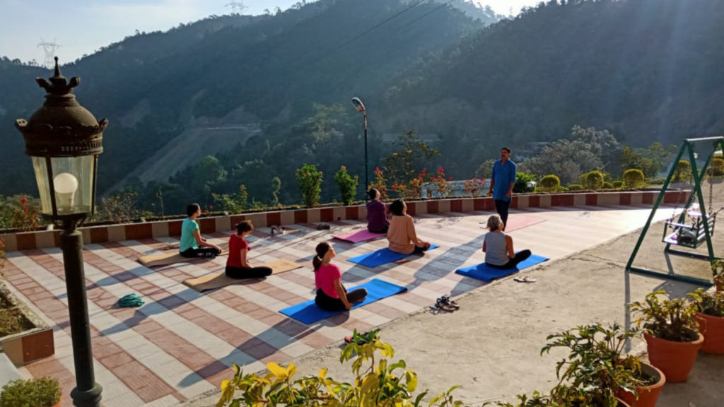 Yoga retreat at Revathi resorts near Rishikesh